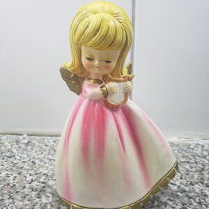 Vintage Christmas Angel, paper mache material